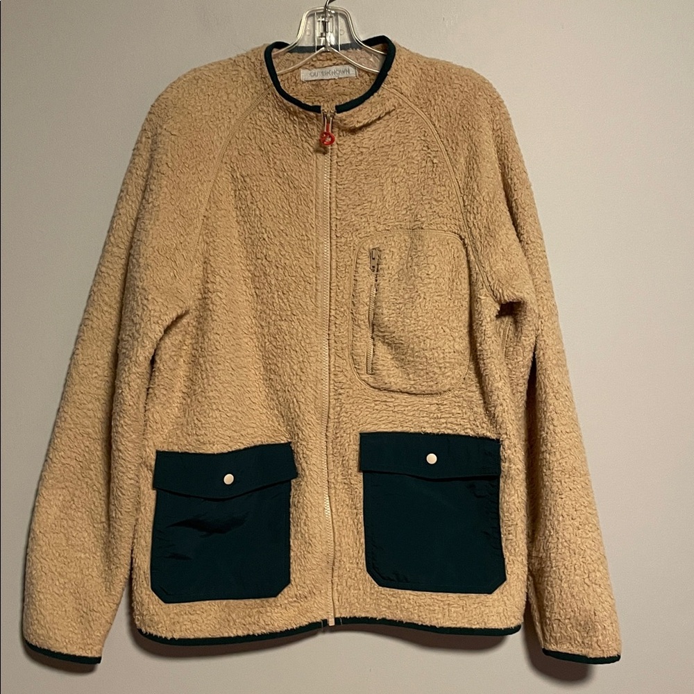 Outerknown Mens Skyline High Pile Fleece Jacket Size Small